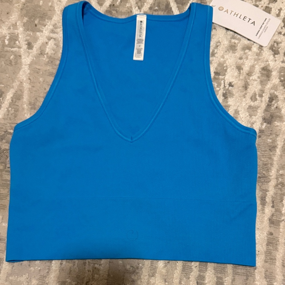 Athleta Vibrant Blue Tank Top
